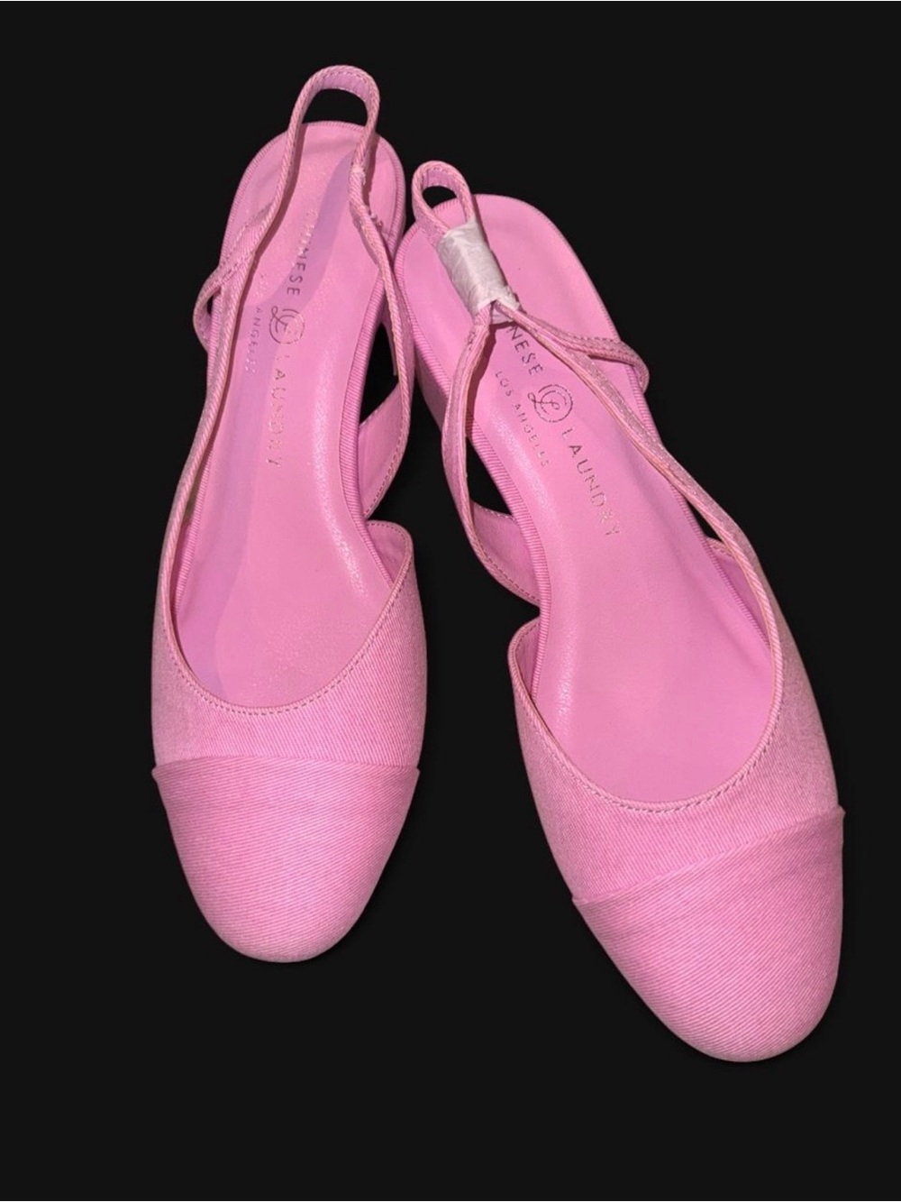 NIB | Chinese Laundry "Rozie" Denim Slingback Pumps Size 8